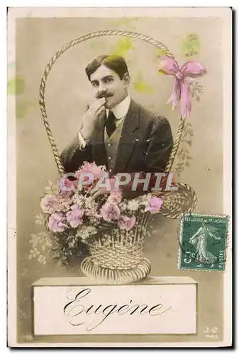 Cartes postales Fantaisie Homme Eugene