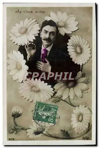 Cartes postales Fantaisie Homme