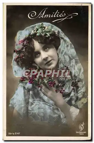 Cartes postales Fantaisie Femme