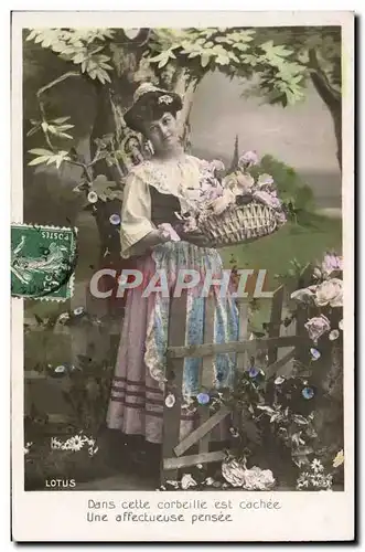 Cartes postales Fantaisie Femme