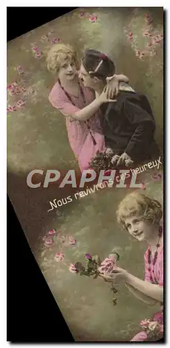 Cartes postales Fantaisie Femme Marin