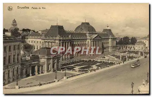 Cartes postales Bruxelles Palais du roi