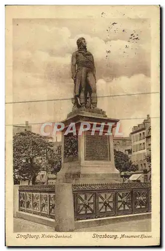 Cartes postales Strasburg Kleber Denkmal