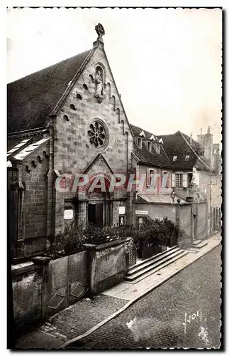 Moderne Karte Paray le Monial Chapelle et Facade exterieure du monastere de la Visitation de Paray