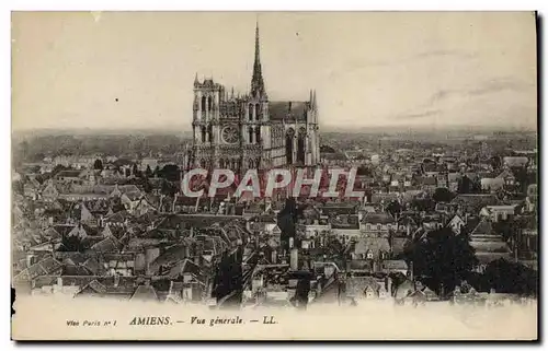 Cartes postales Amiens Vue Generale