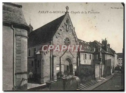 Cartes postales Paray le Monial Chapelle de la Visitation