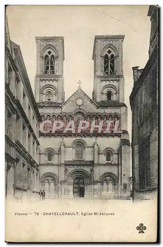 Cartes postales Chatellerault Eglise St Jacques