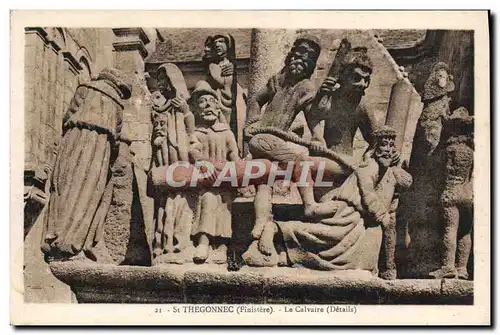 Cartes postales St Thegonnec Le Calvaire