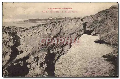 Cartes postales Biarritz La Poche Percee