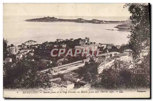 Cartes postales Beaulieu Saint Jean et le Cap Ferrat