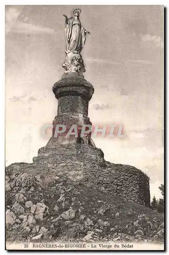 Ansichtskarte AK Bagneres de Bigorre La Vierge du Bedat