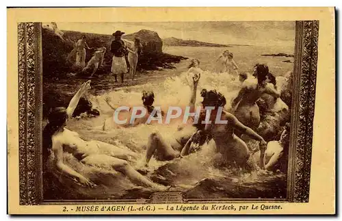 Cartes postales Agen Musee La Legende de Kerdeck par Le Quesne