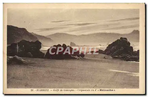 Cartes postales Biarritz Golfe de Cascogne