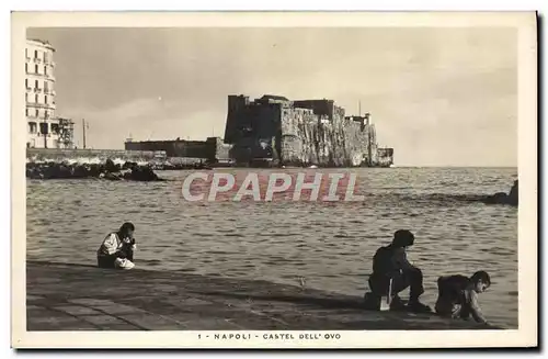 Cartes postales Napoli Castel Dell Ovo