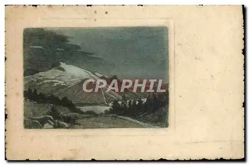 Cartes postales Fantaisie Montagne