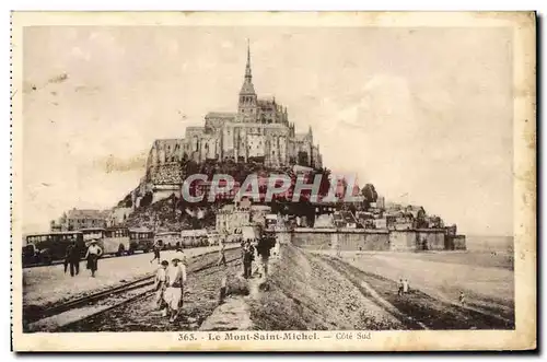 Ansichtskarte AK Le Mont Saint Michel Cote Sud