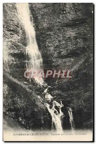 Ansichtskarte AK St Pierre de Chartreuse Cascade des Sources du Guiers