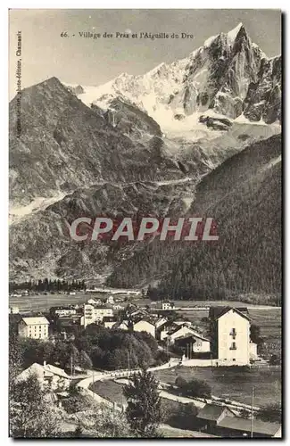 Cartes postales Village des raz et l&#39aiguille du Dru