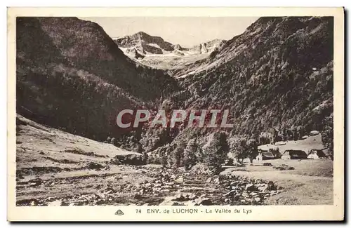 Cartes postales Luchon Env de La Vallee du Lys