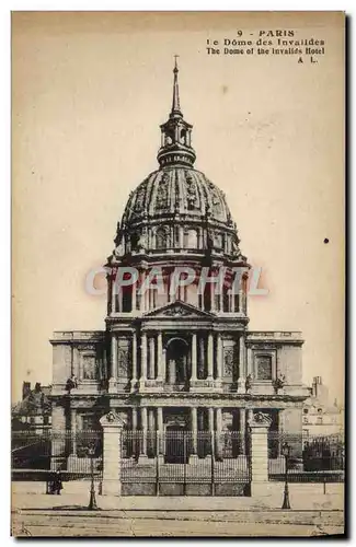 Cartes postales Paris Le Dome Des Invalides