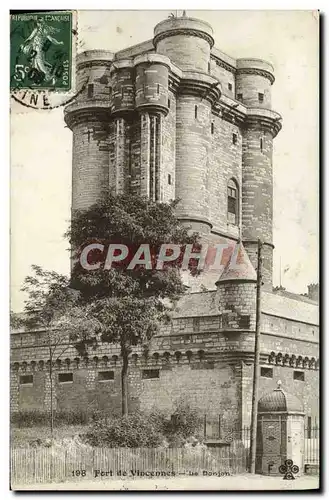 Cartes postales Vincennes Le donjon