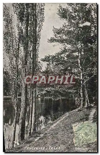 Cartes postales Vincennes Le Lac