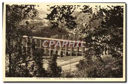 Cartes postales Saint Brieuc Vallee Du Gouet Vaduc de Souzin