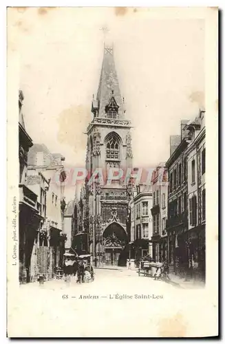 Cartes postales Amiens L&#39Eglise Saint Leu