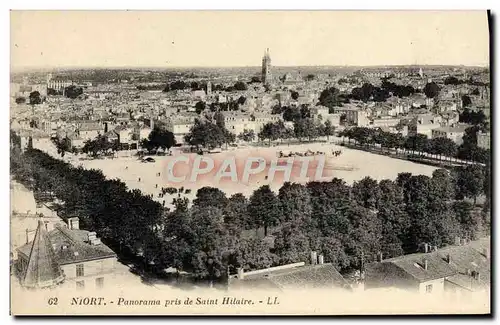 Cartes postales Niort Panorama Pris de Saint Hilaire