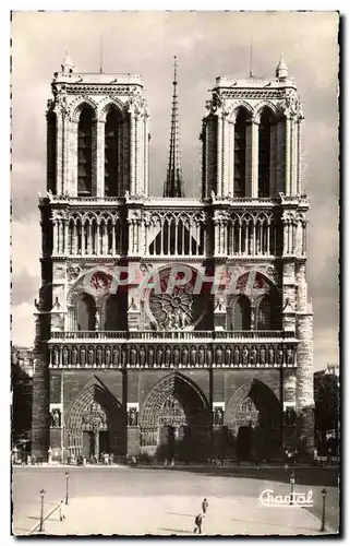 Moderne Karte Paris Notre Dame