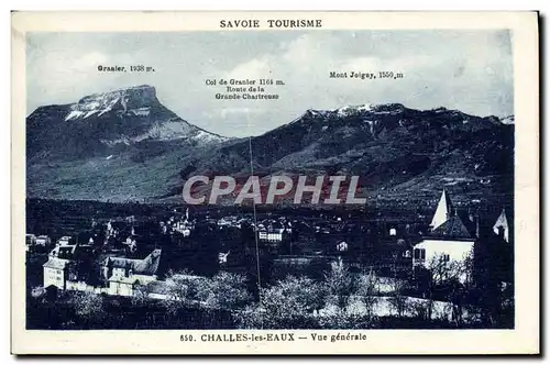 Cartes postales Challes les Eaux Vue Generale