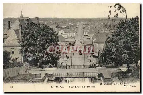 Cartes postales Le Mans Vue Prise du Tunnel