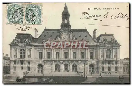 Cartes postales Tours L&#39Hotel de Ville