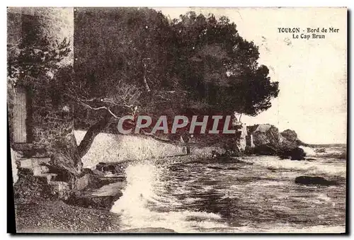 Cartes postales Toulon Bord de Mer Le Cap Brun