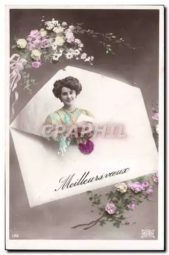 Cartes postales Fantaisie Femme