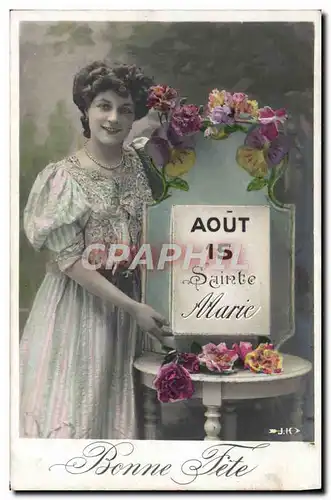 Cartes postales Fantaisie Femme Prenom Marie