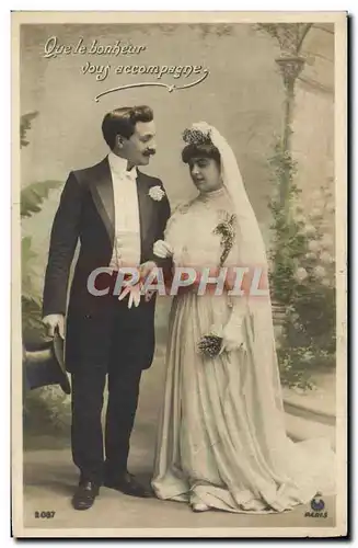 Cartes postales Fantaisie Femme Mariage