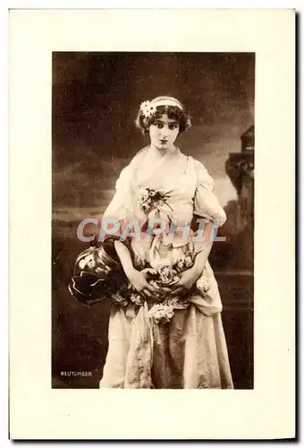 Cartes postales Fantaisie Femme Reutlinger