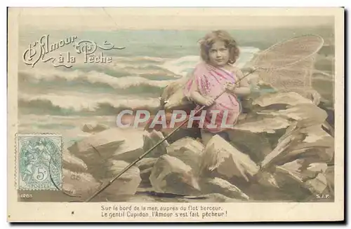 Cartes postales Fantaisie Enfant Ange