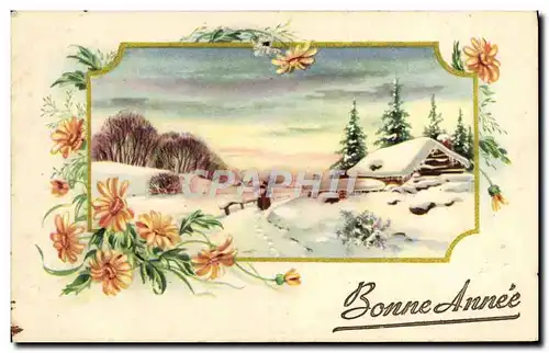 Cartes postales Fantaisie Bonne annee