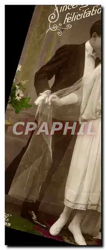 Cartes postales Fantaisie Femme Mariage