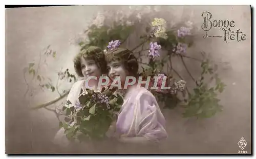 Cartes postales Fantaisie Femme Enfant