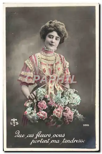 Cartes postales Fantaisie Femme