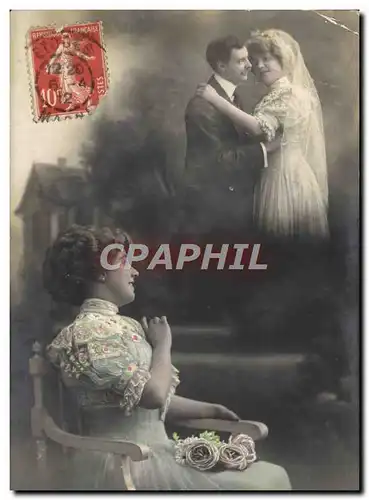 Cartes postales Fantaisie Femme Mariage