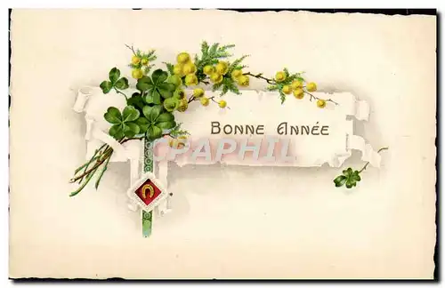 Cartes postales Fantaisie Bonen annee