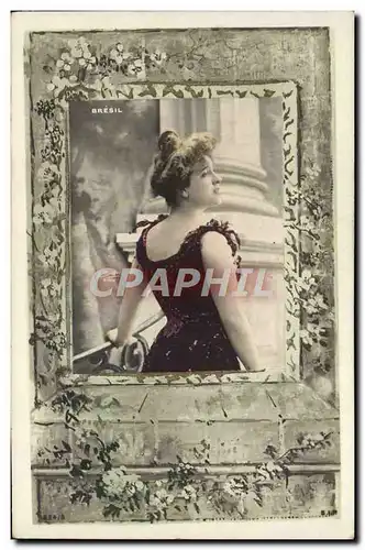 Cartes postales Fantaisie Femme Bresil