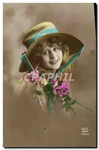 Cartes postales Fantaisie Femme