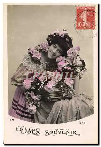 Cartes postales Fantaisie Femme