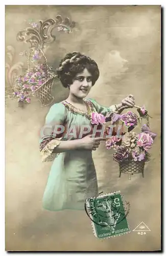 Cartes postales Fantaisie Femme