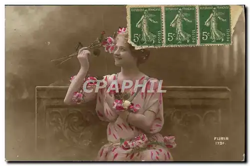 Cartes postales Fantaisie Femme